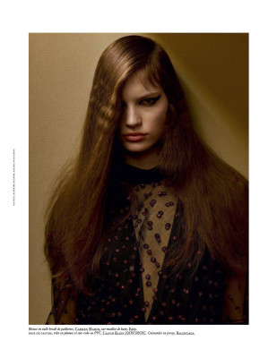 Faretta Radic - Vogue Paris by Mario Sorrenti