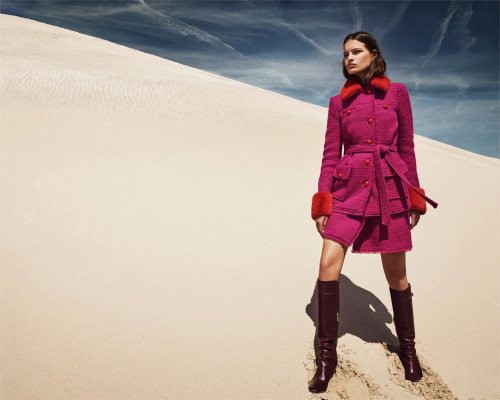 Faretta Radic - Blumarine Autumn/Winter 2018 Campaign