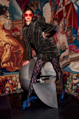 Faretta Radic - Vogue Russia by Olivier Zahm 