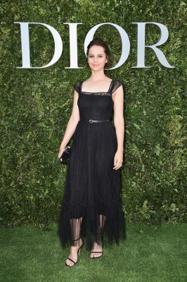 Felicity Jones at Christian Dior Photocall in Paris
