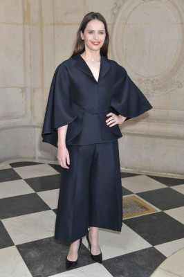 Felicity Jones – Christian Dior Show in Paris 01/21/2019