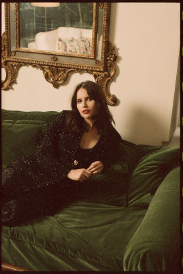 FELICITY JONES for Bustle Magazine, January 2020