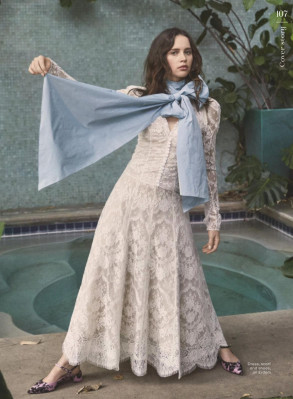 Felicity Jones – Marie Claire UK February 2019