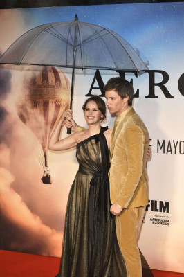 Felicity Jones – “The Aeronauts” Premiere at London Film Festival