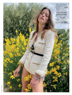 Flavia Lucini ~ Marie Claire Italia luglio 2021 by Elisabetta Massari