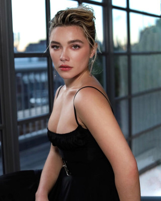 Florence Pugh by Alex Babski for &#039;A Good Person&#039; London BAFTA Screening 03/07/23