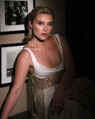 Florence Pugh by Rebecca Corbin-Murray for 13th Governors Awards in LA 11/19/22