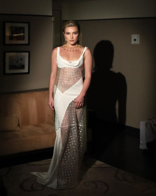 Florence Pugh by Rebecca Corbin-Murray for 13th Governors Awards in LA 11/19/22