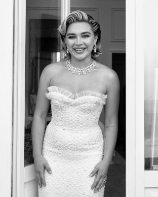 Florence Pugh by Jeff Thibodeau