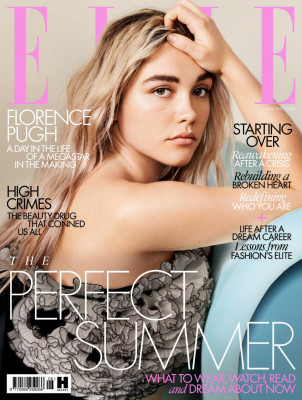 FLORENCE PUGH in Elle Magazine, UK June 2020