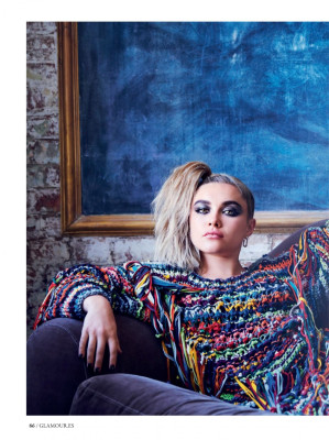 FLORENCE PUGH in Glamour Magazine, Spain December 2019
