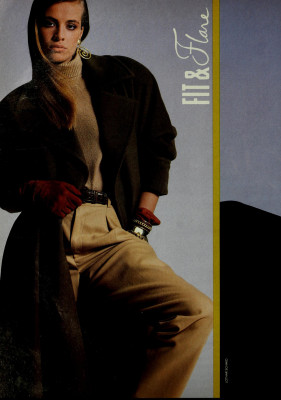Frederique Van der Wal & Stephanie Seymour for MADEMOISELLE US Sept 1986 