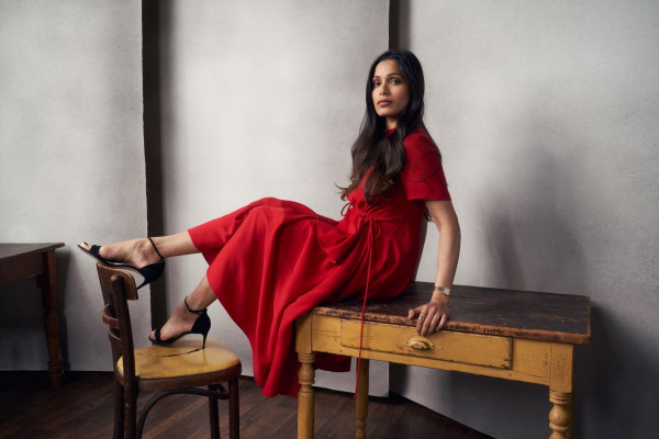 Freida Pinto for Tribeca Film Festival portrait session 2019