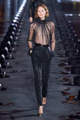 Yves Saint Laurent Spring/Summer 2020 Fashion Show in Paris 
