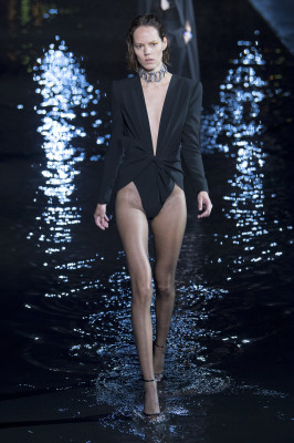 Yves Saint Laurent Spring/Summer 2019 Fashion Show in Paris