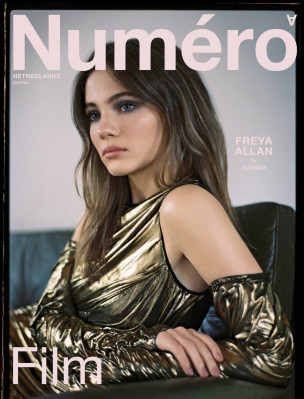Freya Allan for Numero Netherlands July 2023