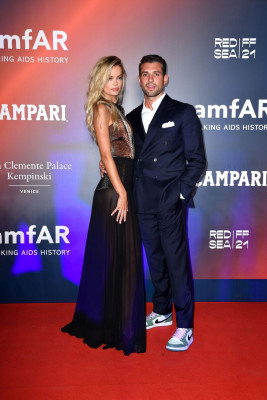 Frida Aasen - amfAR Gala at 78th Venice International Film Festival 09/10/2021
