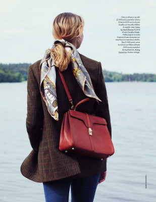 FRIDA GUSTAVSSON in Elle Magazine, Italy November 2019
