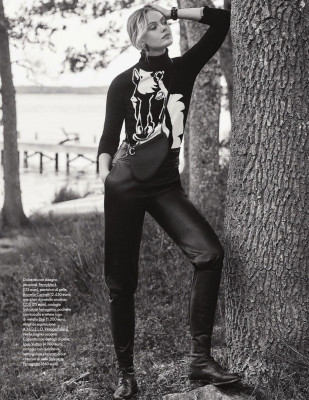 FRIDA GUSTAVSSON in Elle Magazine, Italy November 2019
