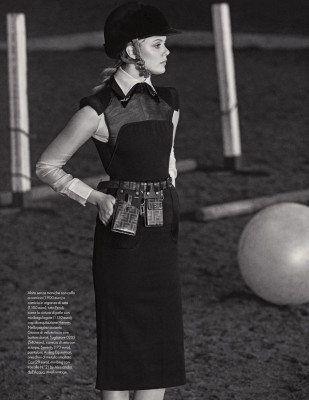 FRIDA GUSTAVSSON in Elle Magazine, Italy November 2019