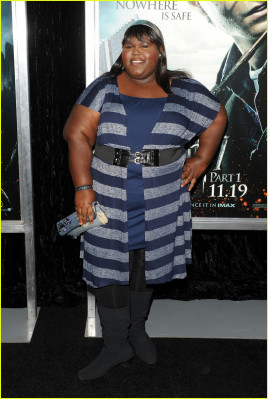 photo 4 in Gabourey gallery [id329410] 2010-12-20 00:00:00