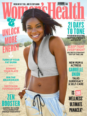 Gabrielle Union – Women’s Health Magazine UK May 2019 Issue