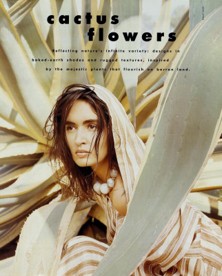 Gail Elliot for Harper&#039;s Bazaar May 1991