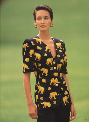 Gail Elliot ~ Escada S/S 1994 catalogue