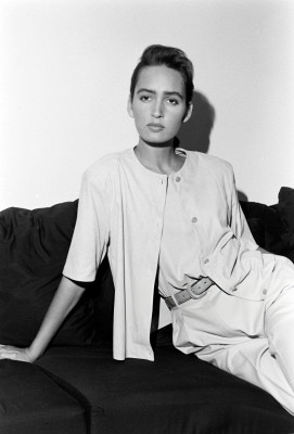Gail Elliot for Calvin Klein Resort 1986