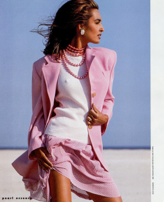 Gail Elliot for Harper&#039;s Bazaar July 1991