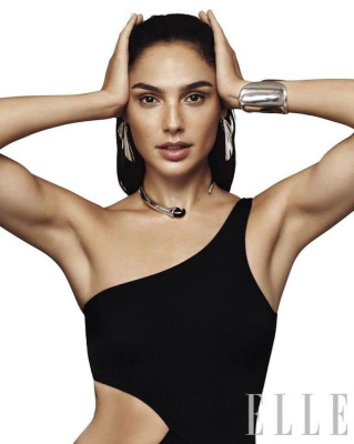 Gal Gadot Elle December 2017