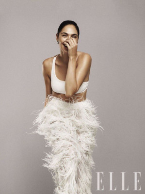 Gal Gadot Elle December 2017