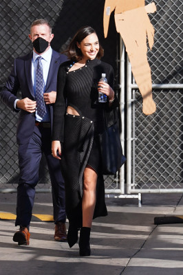 Gal Gadot - Arriving at Jimmy Kimmel Live! in Hollywood 11/03/2021
