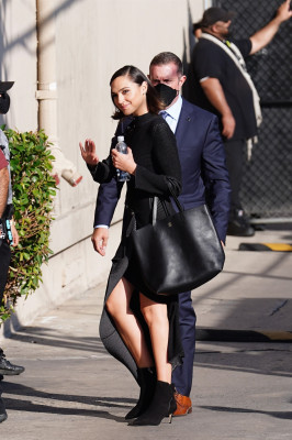 Gal Gadot - Arriving at Jimmy Kimmel Live! in Hollywood 11/03/2021