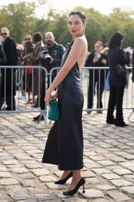Gal Gadot at Loewe Show at Paris Fashion Week
