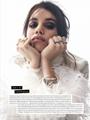 GALA GORDON in Elle Magazine, UK June 2020