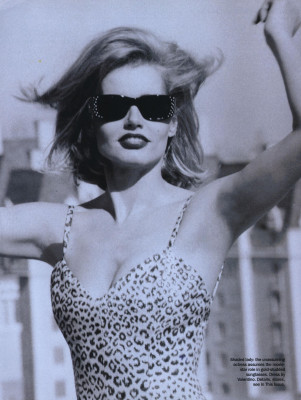 Geena Davis ~ US Vogue September 1992 by Max Vadukul