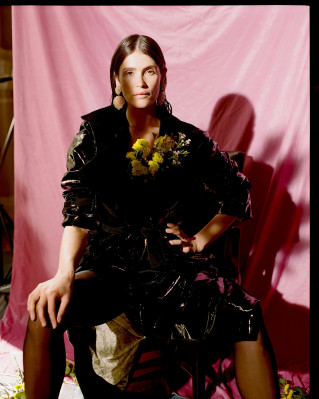 Gemma Arterton by Alexander Beer for The Laterals || Winter 2020