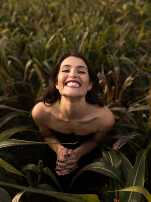 Gemma Arterton shot on iPhone by Greg Williams \\ 2020