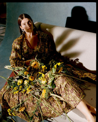 Gemma Arterton by Alexander Beer for The Laterals || Winter 2020