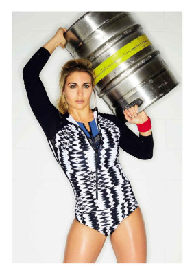 Gemma Atkinson – Health &amp; Fitness Magazine July 2018