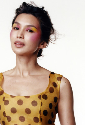 Gemma Chan by Marcin Kempski for Elle UK // 2021