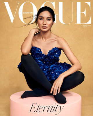 Gemma Chan-Vogue Singapore 2021