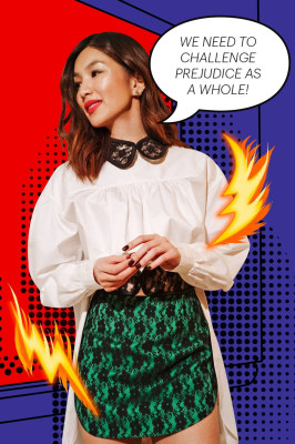 Gemma Chan – Glamour Magazine UK March 2019