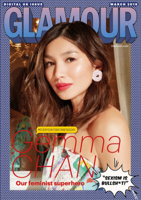 Gemma Chan – Glamour Magazine UK March 2019