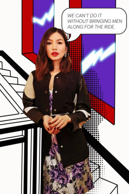 Gemma Chan – Glamour Magazine UK March 2019