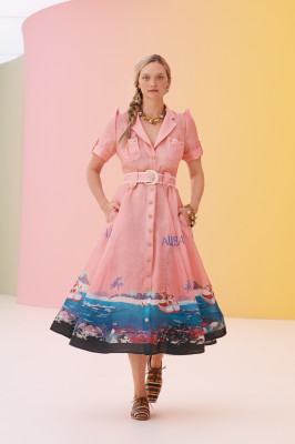 Gemma Ward - Zimmermann Resort 2022 Fashion Show in New York