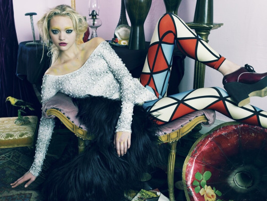 Gemma Ward for i-D #280 September 2007 by Emma Summerton 
