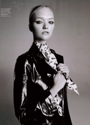Gemma Ward - photoshoot for ELLE AUSTRALIA, by Georges Antoni