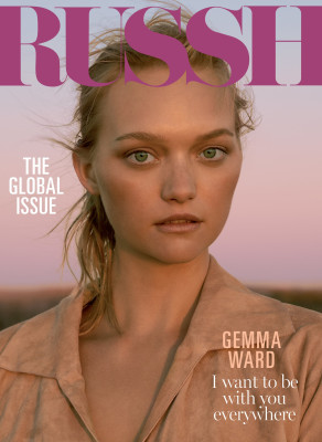 Gemma Ward - photoshoot for RUSSH MAGAZINE, by Stephen Ward